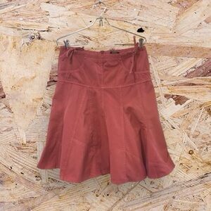 ANTHROPOLOGIE FEI Pinkish Orange Skirt - Size 2